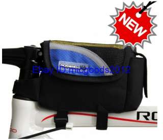 outdoor sports Cycling bike top tube bag package stand bag Blue&Red 