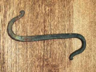   Trammel Hearth hanging Hook Country Wrought Iron rustic decoration