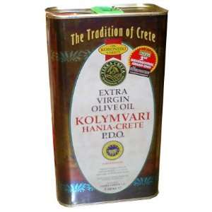 Kolymvari Extra Virgin Olive Oil, 3L  Grocery & Gourmet 