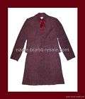 apt 9 burgundy tweed career skirt suit womens size 4