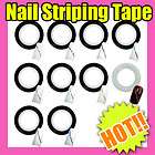 10 color Rolls Nail Art Decoration Striping Tape S142