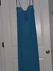 Womens TRACY LYNN Blue Dress Misses Medium NEW $49  