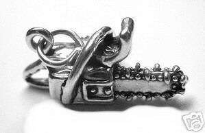 silver handsaw charm be the lucky winner of this auction