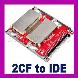 CF Compact Flash to 44 pin IDE 2.5 Male Adapter New  