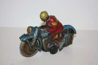 Motorcycle Western Germany 1960s wind up  