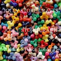 11mm Tri Beads multi colors 375pc beading crafts jewelry Made in USA 