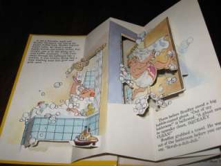 Real Ghostbusters POP UP Book The Bathtub Ghost 1987  