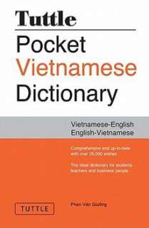   Pocket Vietnamese Dictionary Vietnamese English English Vietnamese