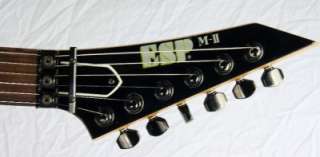 91 ESP M II M 2 Electric Guitar Reverse Headstock Humbucker & Single 