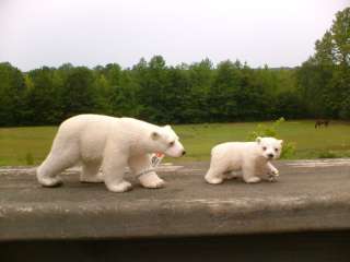 POLAR BEAR & CUB; bears/toy/Schleich VERY NICE/Arctic  
