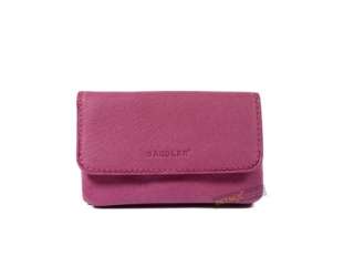 SADDLER Quality Leather Gusset purse key money coin card holder wallet 