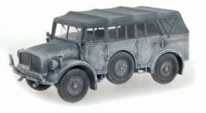 72 German WWII Horch Type 40 Truck Winter 1944 Russia  