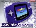 game boy advance konsole clear blue von game boy advance
