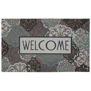 Mohawk Home 18 in. x 30 in. Medallion Impression Welcome Mat 303297 at 