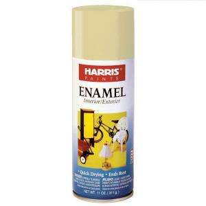 Harris 11 oz. Gloss Enamel Beige Spray Paint 38090 
