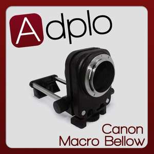 Macro Extension Bellows for Canon EOS EF Mount Camera  