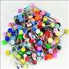 100 Tongue Rings Wholesale Tounge  16mm  