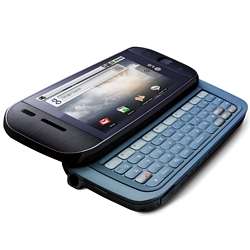 LG GW620 Schwarz Blau (vodafone branding, ohne SIM Lock), Handy