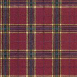 The Wallpaper Company 8 in X 10 in Red Country Plaid Wallpaper Sample 