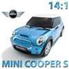 MINI COOPER S Blue Edition RC r/c 1:14 ferngesteuertes original 