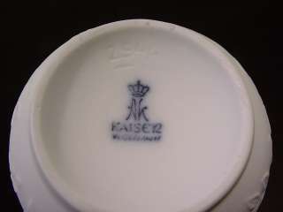 Vase Porzellan AK Kaiser 50er 60er Bisquitporzellan  