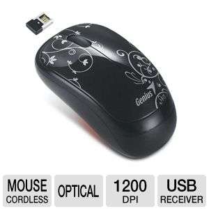 Genius 31030051111 Traveler 6000 Classic Wireless Optical Mouse   2 
