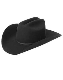 Country Black Cow Boy or Girl Coyboy Felt Costume Hat  