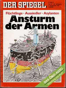 Spiegel 37/1991 Ansturm der Armen   Das Öko Auto  