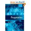 Pragmatics (Oxford Introductions to Language Study): .de: George 