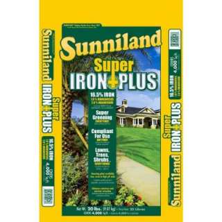 Sunniland 20 lb. Super Iron Plus Fertilizer 224115 