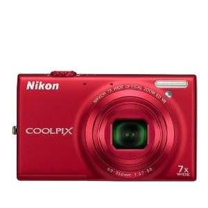 NEW Nikon COOLPIX S6100 16 MP Digital Camera with 7x Wide Angle 
