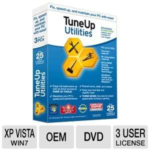 TuneUp Utilities Software   For up to 3 PCs, For Windows, OEM at 