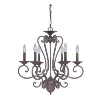 Aged French Silver 6 Light Chandelier DISCONTINUED 3432 60 at The Home 