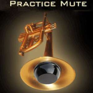 New Black Practice Mute For Trumpet Cornet Lightweigt  