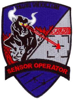 USAF 17th Reconnaissance Squadron Sensor Operator Patch  