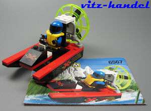 Lego 6567 Boot X Treme Air Boat 90er Bauplan komplett  