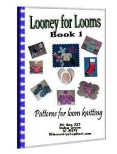 Looney 4 Looms Patterns 4 Knitters Knifty Loom CD  