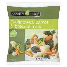 Country Store Cauliflower Carrots And Broccoli 1Kg   Groceries   Tesco 
