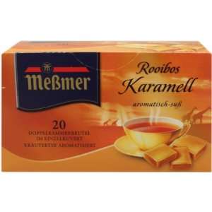 Messmer Rooibos Karamell Tee 20 Beutel  Lebensmittel 