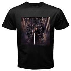 Game of Thrones TV Series Black T Shirt S to 3XL Men  