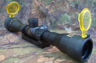 Nikko Stirling Gold Crown Airking 4x32 Mil Dot Parallax AO Rifle Scope 