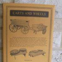 Carts and Wheels Furniture Plan, New, Civil War period  