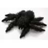 Spinne schwarz aus Plüsch ca. 14cm, 24cm Durchmesser mit Beinen.