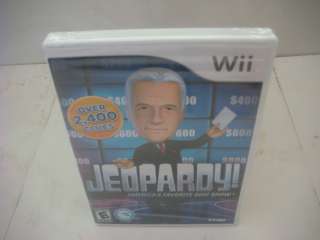 Jeopardy! (Wii, 2010) Wii NEW 785138303727  