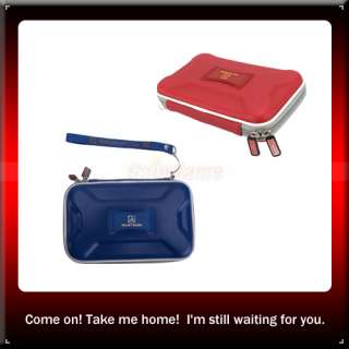 New 2pcs* Red + Blue Hard Case Pouch Bag for Nintendo NDSi DSi XL/ LL 