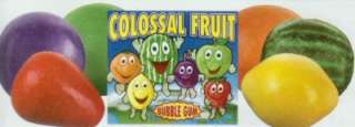 Colossal Fruit Bulk Vending Machine Gumballs   138ct  