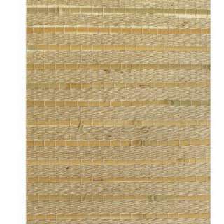 The Wallpaper Company 72 Sq.ft. Beige Grasscloth Wallpaper WC1284503 