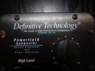 Definitive Technology Powerfield Subwoofer 700 Watt 10 Speaker Tested 