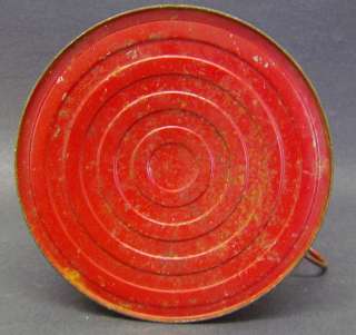 Antique C.T. Hamm No. 0 Clipper Lantern Red  