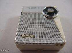   TOSHIBA 6TP 394 TRANSISTOR RADIO WITH SOFT LEATHER ZIPPERED CASE